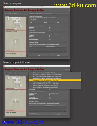 3D打印模型Dungeon Builder的图片