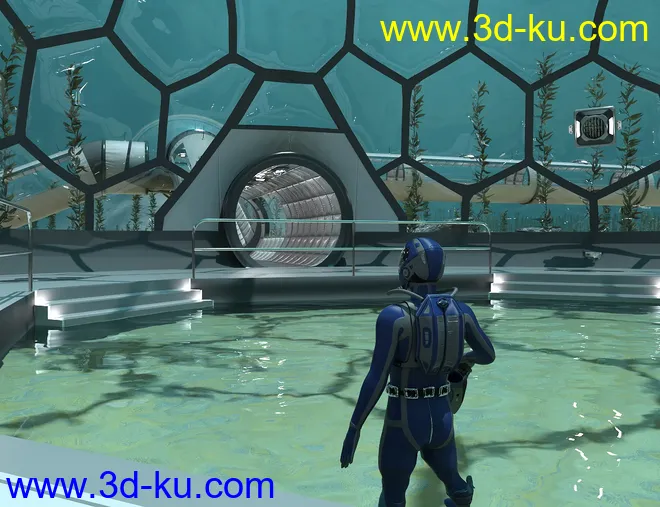Easy Snap Universal Sea Habitat模型的图片2