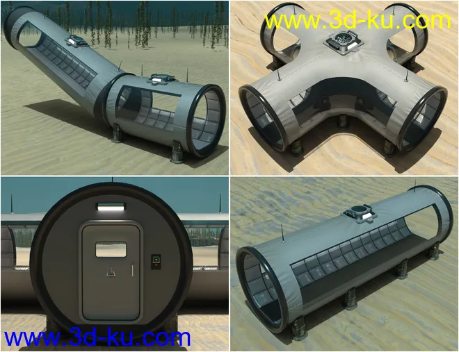 Easy Snap Universal Sea Habitat模型的图片3