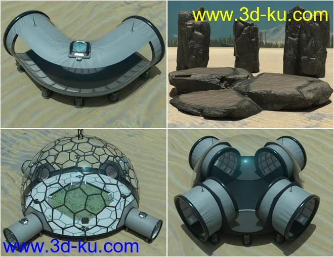 Easy Snap Universal Sea Habitat模型的图片8