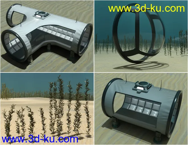 Easy Snap Universal Sea Habitat模型的图片9