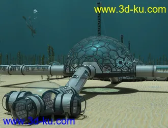 3D打印模型Easy Snap Universal Sea Habitat的图片