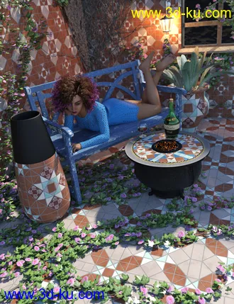 3D打印模型Edwardian Inspired Floor Tile Shaders Vol 2的图片