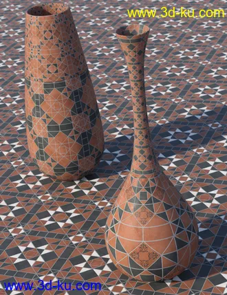 3D打印模型Edwardian Inspired Floor Tile Shaders Vol 2的图片