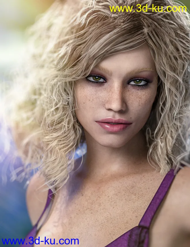 Effie HD For Genesis 8 Female模型的图片6