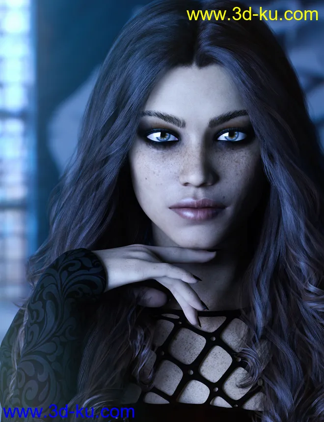 Effie HD For Genesis 8 Female模型的图片7