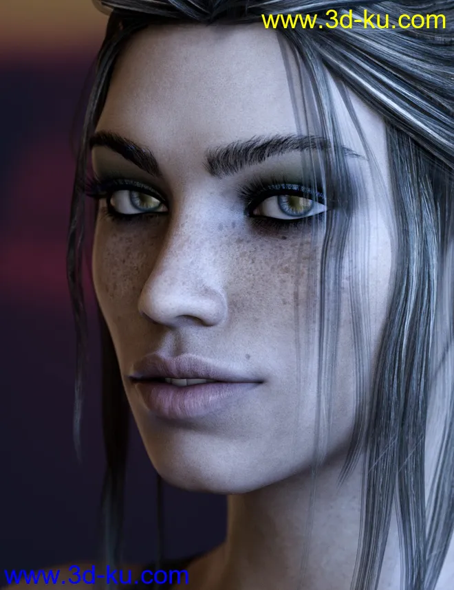 Effie HD For Genesis 8 Female模型的图片9