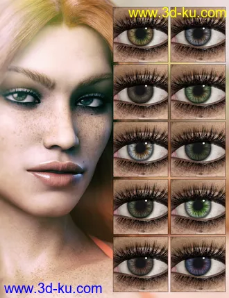 3D打印模型Effie HD For Genesis 8 Female的图片