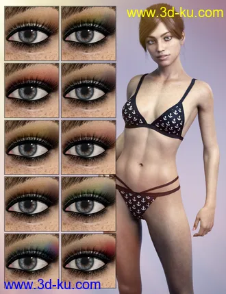 3D打印模型Effie HD For Genesis 8 Female的图片