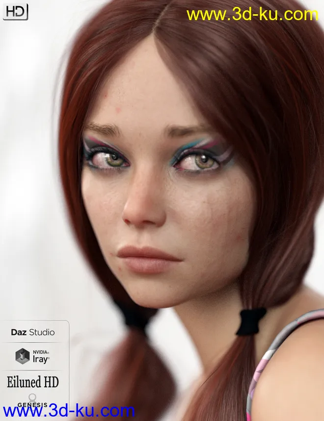 Eiluned HD For Genesis 8 Female模型的图片2