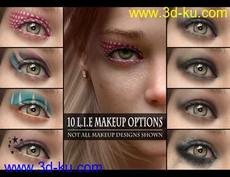 3D打印模型Eiluned HD For Genesis 8 Female的图片