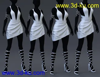 3D打印模型Eleia Outfit for Genesis 8 Female(s)的图片