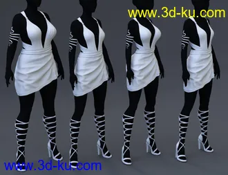 3D打印模型Eleia Outfit for Genesis 8 Female(s)的图片