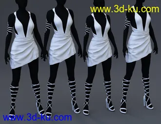 3D打印模型Eleia Outfit for Genesis 8 Female(s)的图片