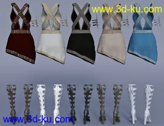 3D打印模型Eleia Outfit Textures的图片