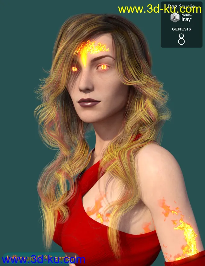 Eleonora for Genesis 8 Female(s)模型的图片1