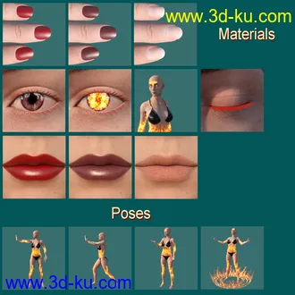 3D打印模型Eleonora for Genesis 8 Female(s)的图片