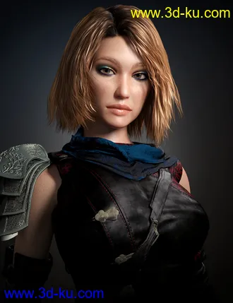 3D打印模型Ellison HD for Genesis 3 and 8 Female的图片