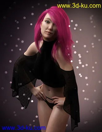 3D打印模型Ellison HD for Genesis 3 and 8 Female的图片