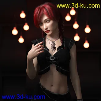 3D打印模型Ellison HD for Genesis 3 and 8 Female的图片