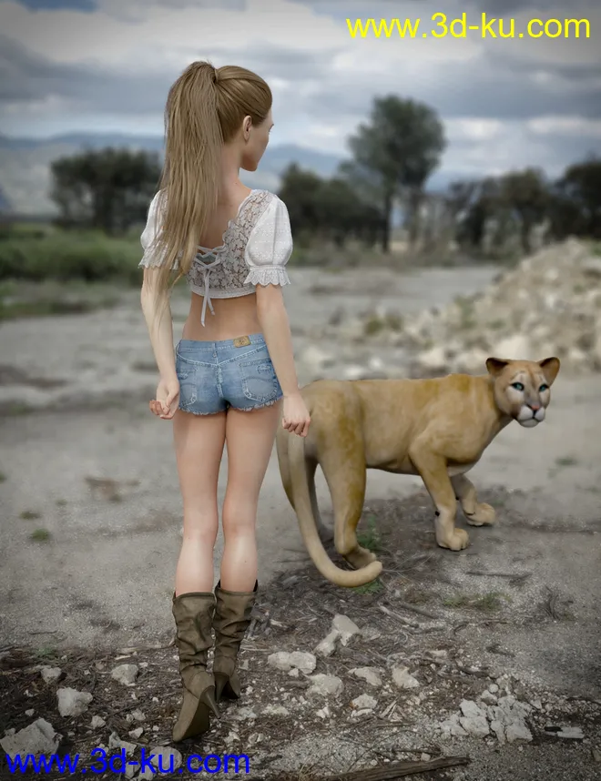 Ellison HD for Genesis 3 and 8 Female模型的图片15