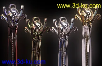 3D打印模型Enchanted Queen Poses and Props for Genesis 8 Female(s)的图片