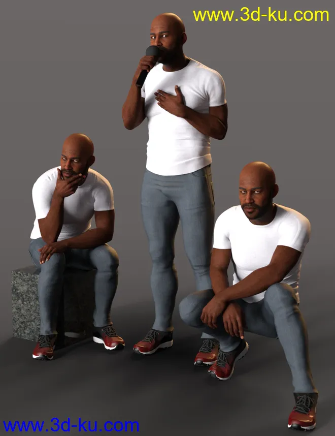 Enduring Icon Poses for Leroy 8模型的图片1