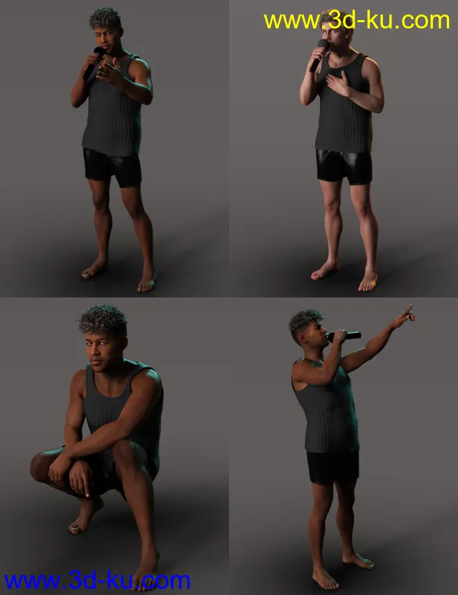 Enduring Icon Poses for Leroy 8模型的图片4