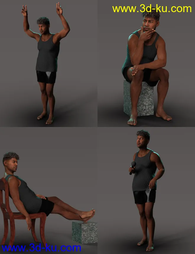 Enduring Icon Poses for Leroy 8模型的图片5