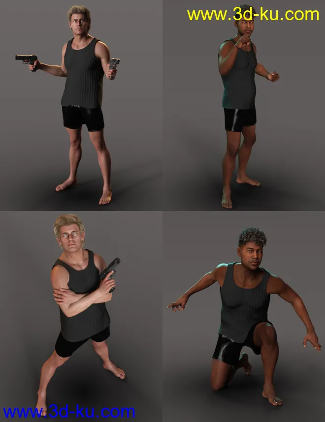 Enduring Icon Poses for Leroy 8模型的图片7