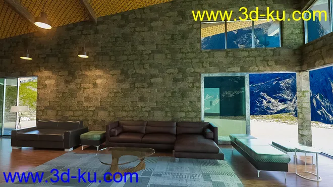 Energy Efficient Living Room模型的图片7