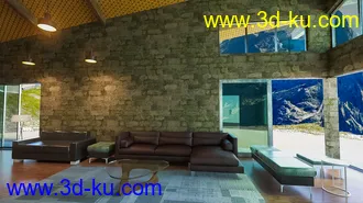 3D打印模型Energy Efficient Living Room的图片