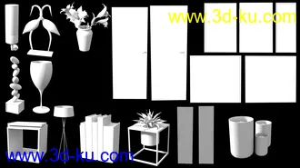 3D打印模型Energy Efficient Living Room的图片