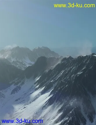 3D打印模型Epic Environments - Mountains of Altair的图片