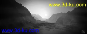 3D打印模型Epic Environments - Mountains of Altair的图片