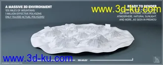 3D打印模型Epic Environments - Mountains of Altair的图片
