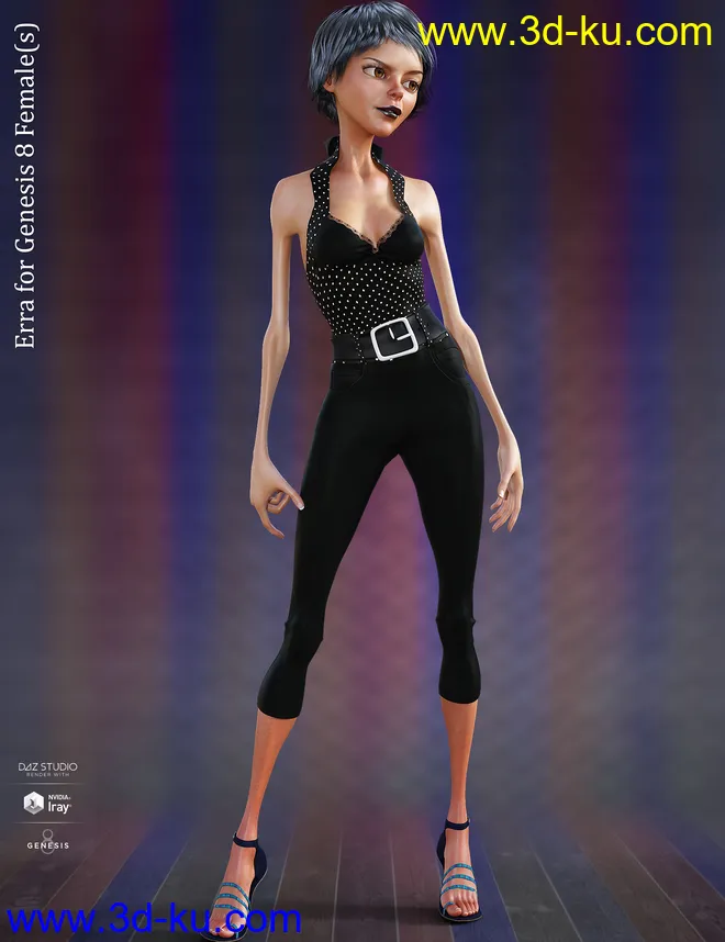 Erre for Genesis 8 Female模型的图片1