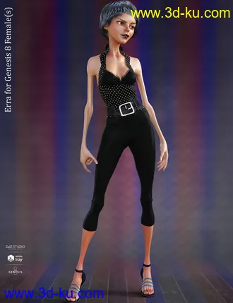 3D打印模型Erre for Genesis 8 Female的图片