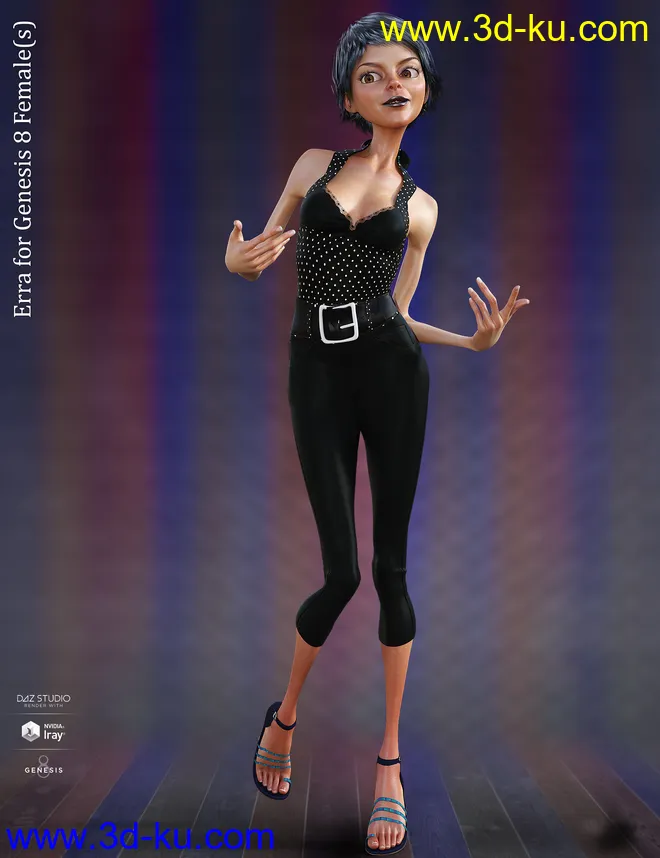 Erre for Genesis 8 Female模型的图片5