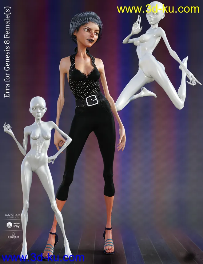 Erre for Genesis 8 Female模型的图片10