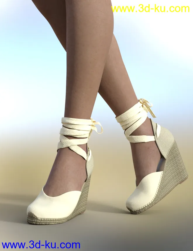 Espadrilles for Genesis 8 Female(s)模型的图片1