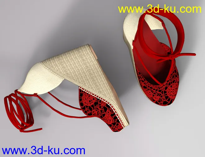 Espadrilles for Genesis 8 Female(s)模型的图片3