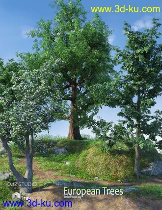 3D打印模型European Trees的图片