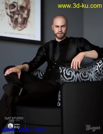 3D打印模型Every Day Furniture Props and Poses for Genesis 8的图片