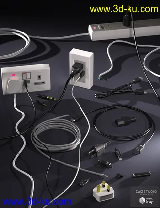 3D打印模型Everyday Cables的图片