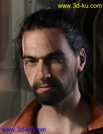 3D打印模型Everyday Updo 2 Hair for Genesis 3 and 8的图片