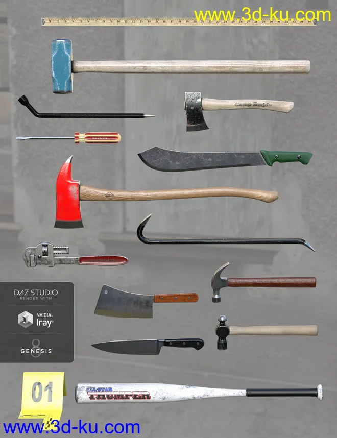 Everyday Weapons模型的图片1