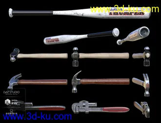 3D打印模型Everyday Weapons的图片