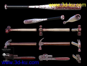 3D打印模型Everyday Weapons的图片