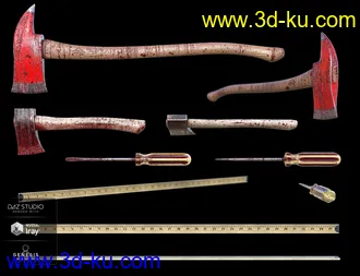 3D打印模型Everyday Weapons的图片